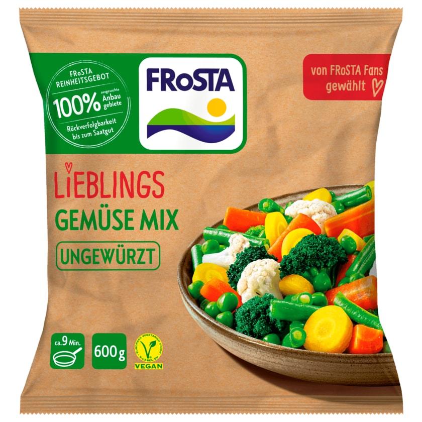 Frosta Lieblings Gemüse Mix vegan 600g